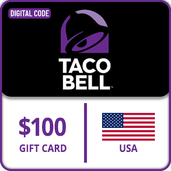 Taco Bell Gift Card USA 100 USD product image