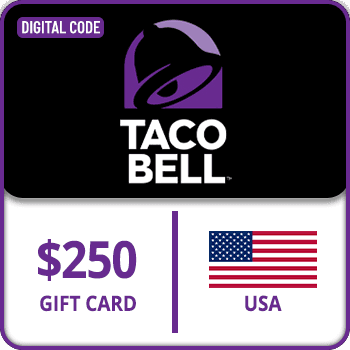 Taco Bell Gift Card USA 250 USD product image