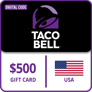 Taco Bell Gift Card USA 500 USD product image