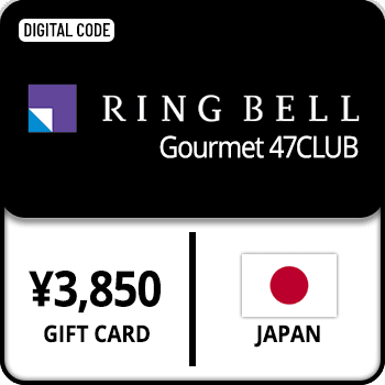 Ringbell Gourmet 47CLUB Gift Card JAPAN JPY 3850 product image