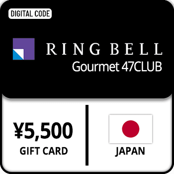 Ringbell Gourmet 47CLUB Gift Card JAPAN JPY 5500 product image