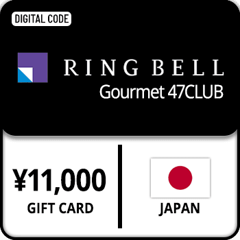 Ringbell Gourmet 47CLUB Gift Card JAPAN JPY 11000 product image