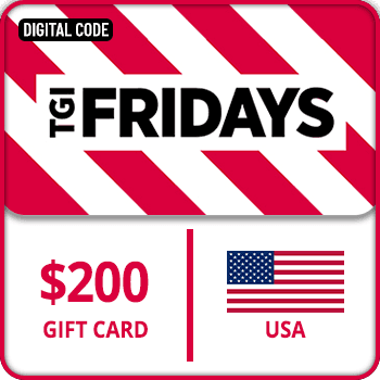 TGI Fridays Gift Card USA 200 USD product image