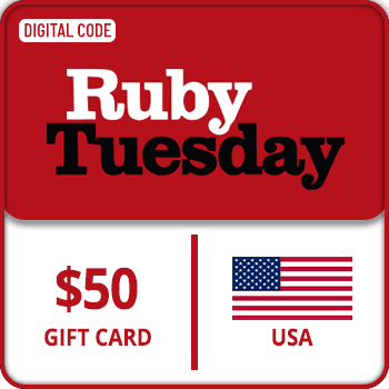 Ruby Tuesday Gift Card USA $50 product image