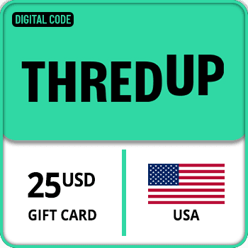 ThredUp Gift Card USA 25 USD product image