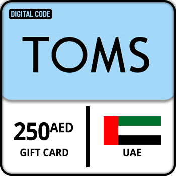 Toms Gift Card UAE 250 AED product image