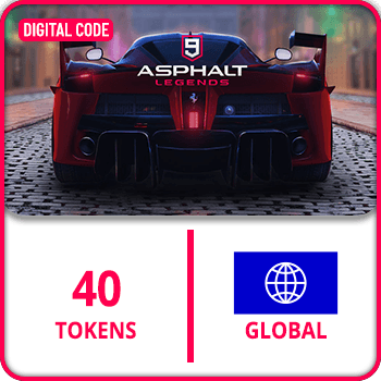 Asphalt 9 Gift Card GLOBAL Tokens 40 product image