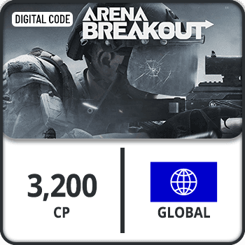 Arena Breakout Gift Card GLOBAL CP 3200 product image