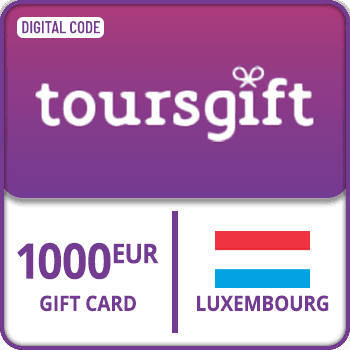 ToursGift Card Luxembourg 1000 EUR product image
