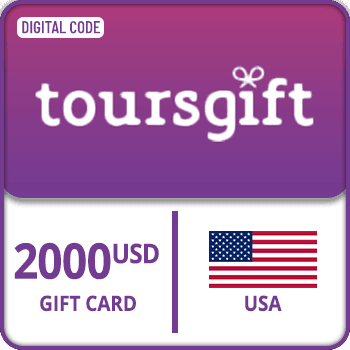 ToursGift Card USA 2000 USD product image