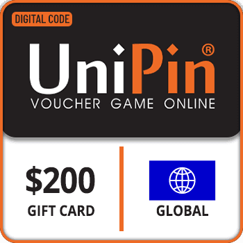UniPin Voucher Gift Card Global 200 USD product image