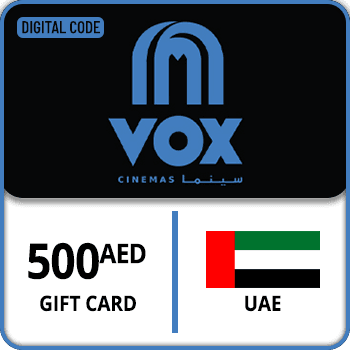 Vox Cinema Gift Card UAE 500 AED product image