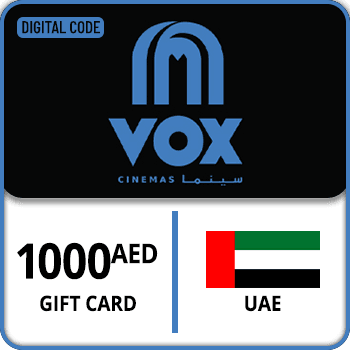 Vox Cinema Gift Card UAE 1000 AED product image