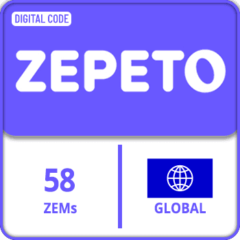 ZEPETO Gift Card Global 58 ZEMs product image