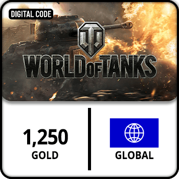 World of Tanks GOLD 1250 product image