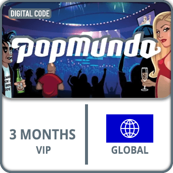 Popmundo VIP 3 months Gift Card product image
