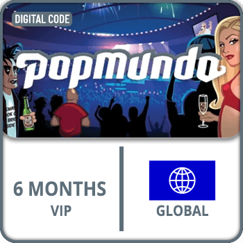 Popmundo VIP 6 months Gift Card product image