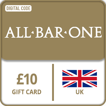 All Bar One Gift Card  UK 10 GBP product image