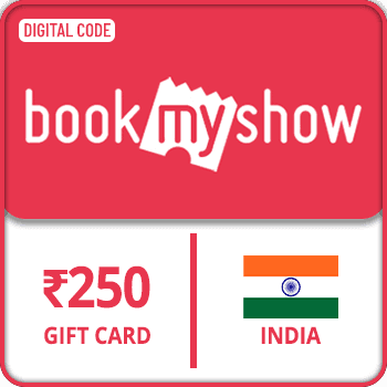 Book My Show Gift Card  INDIA 250 INR product image