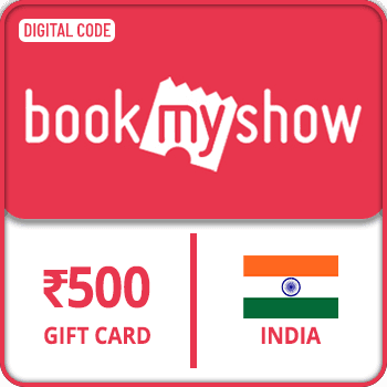 Book My Show Gift Card  INDIA 500 INR product image