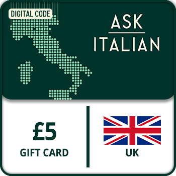 Ask Italian Gift Card  UK 5 GBP product image