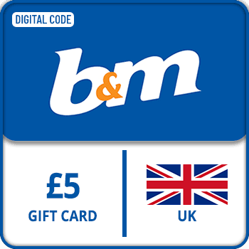 B&M Gift Card UK 5 GBP product image