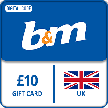 B&M Gift Card UK 10 GBP product image