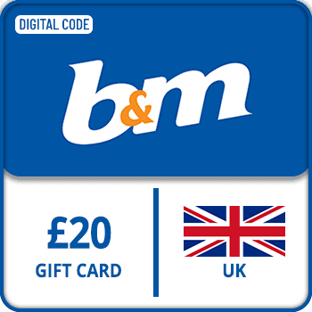 B&M Gift Card UK 20 GBP product image