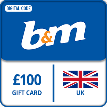 B&M Gift Card UK 100 GBP product image