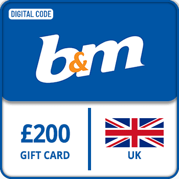 B&M Gift Card UK 200 GBP product image