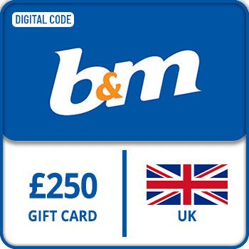 B&M Gift Card UK 250 GBP product image