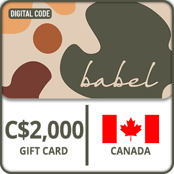 Babe Gift Card  CANADA  2000 CAD product image