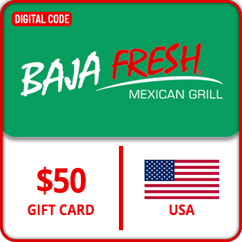 Baja Fresh Gift Card USA 50 USD product image
