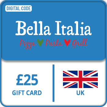 Bella Italia Gift Card UK 25 GBP product image