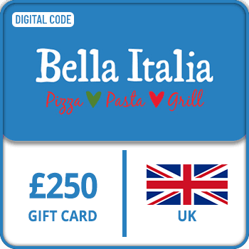 Bella Italia Gift Card UK 250 GBP product image