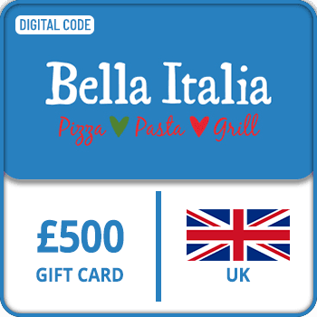 Bella Italia Gift Card UK 500 product image
