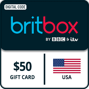 Britbox Gift Card USA 50 USD product image