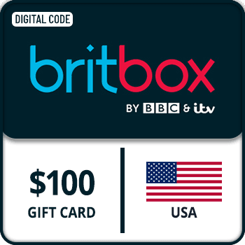 Britbox Gift Card USA  100 USD product image