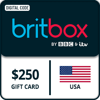 Britbox Gift Card USA 250 USD product image