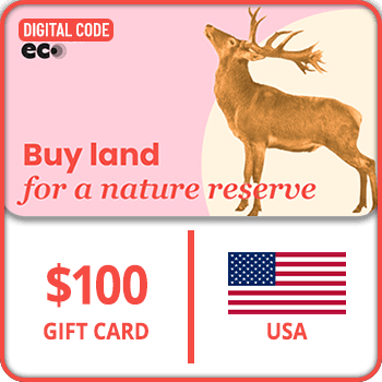 Buy land for nature Gift Card USA 100 USD product image