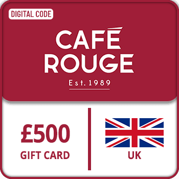 Café Rouge Gift Card UK 500 GBP product image