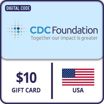 CDC Foundation Gift Card USA 10 USD product image