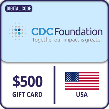CDC Foundation Gift Card USA 500 USD product image