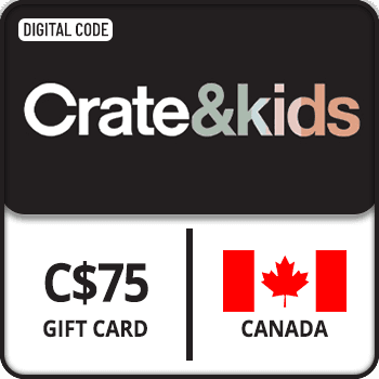 Crate & Kids Gift Card CANADA 75 CAD product image