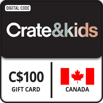 Crate & Kids Gift Card CANADA 100 CAD product image