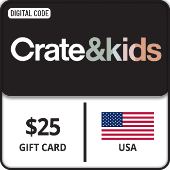 Crate & Kids Gift Card USA 25 USD product image