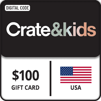 Crate & Kids Gift Card USA 100 USD product image