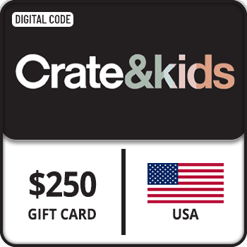 Crate & Kids Gift Card USA 250 USD product image