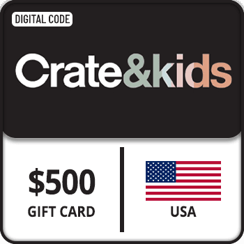 Crate & Kids Gift Card USA 500 USD product image