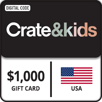 Crate & Kids Gift Card USA 1000 USD product image